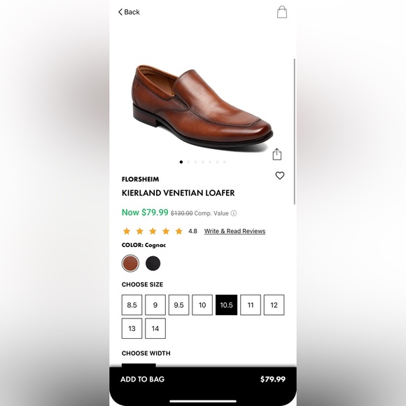 Men’s Brown Loafer (BRAND NEW NEVER WORN) - Picture 2 of 8